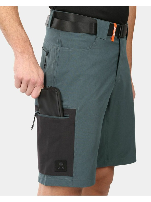 Kilpi Moške kratke hlače Kilpi NAVIA-M temno zelene barve
