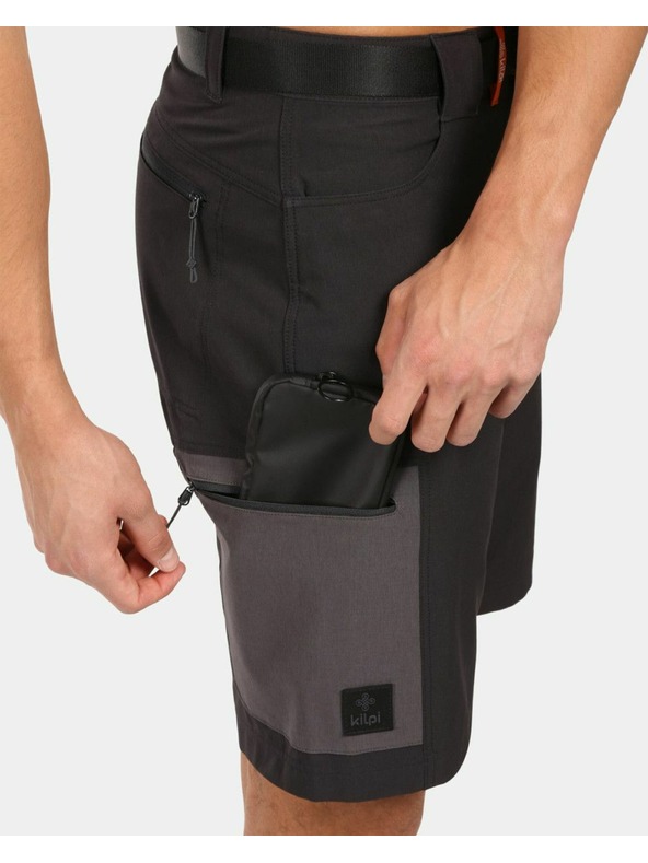 Kilpi Moške kratke hlače Kilpi NAVIA-M črne barve