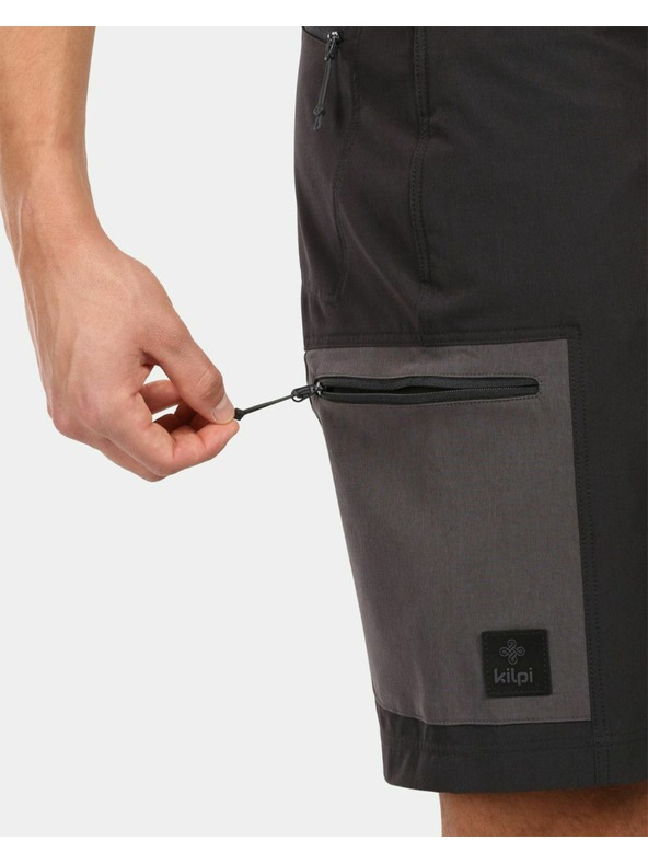 Kilpi Moške kratke hlače Kilpi NAVIA-M črne barve