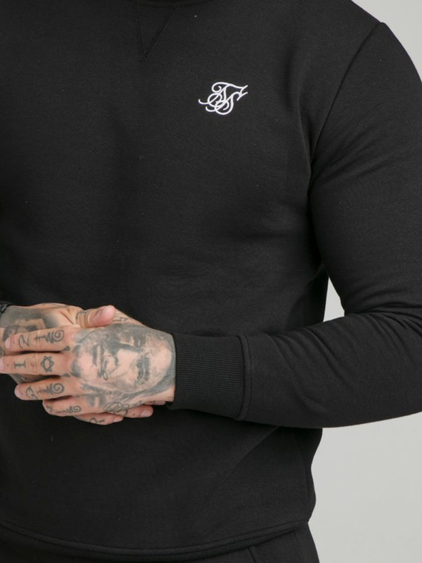 Siksilk Črna moška jopa SikSilk