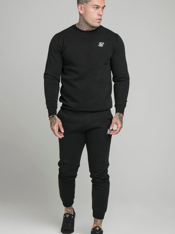 Siksilk Črna moška jopa SikSilk