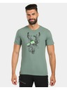 Kilpi Moška bombažna majica Kilpi DISCOVER-M Khaki