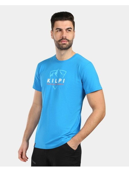 Kilpi Moška bombažna majica Kilpi DISCOVER-M Modra