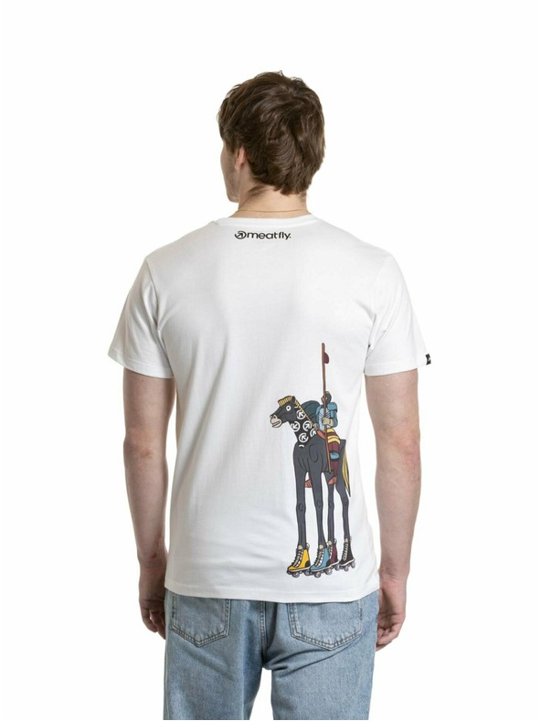 Meatfly Meatfly moška majica Horse White