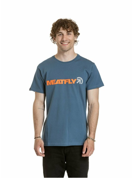 Meatfly Meatfly moška majica Logex Dark Slate | Siva