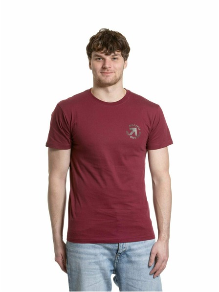 Meatfly Meatfly moška majica Arrow Dark Wine | Rdeča