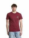 Meatfly Meatfly moška majica Arrow Dark Wine | Rdeča