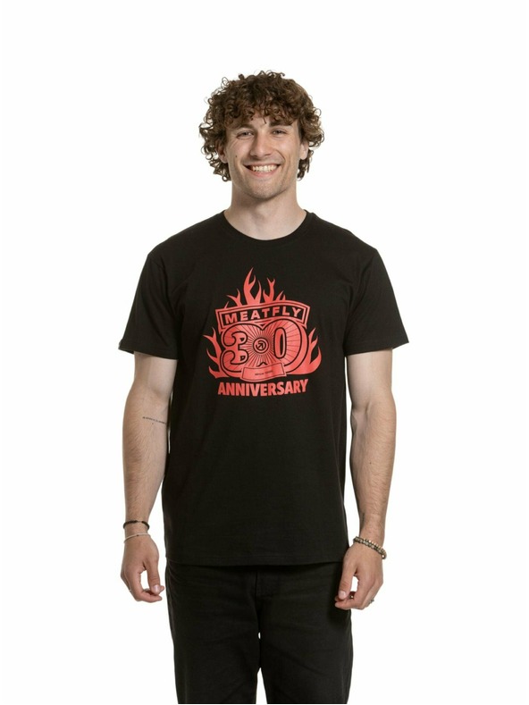 Meatfly Meatfly moška majica Flame Črna