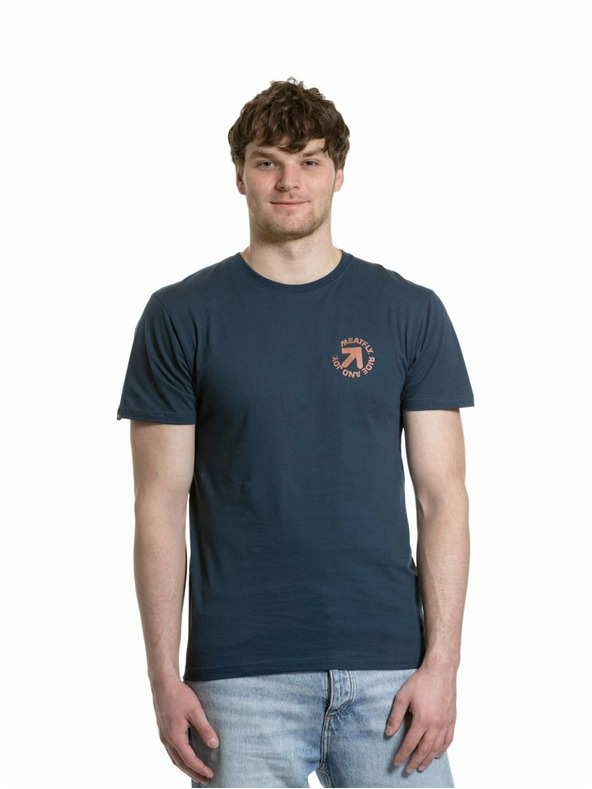 Meatfly Meatfly moška majica Arrow Morsko modra