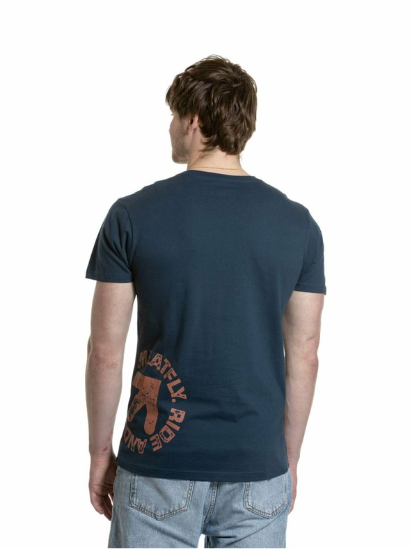 Meatfly Meatfly moška majica Arrow Morsko modra