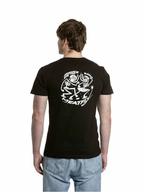 Meatfly Meatfly moška majica Keke Ples Črna