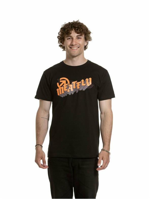 Meatfly Meatfly moška majica Matal Črna