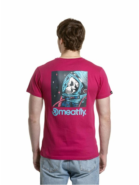 Meatfly Meatfly moška majica Cosmic Temno vijolična