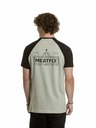 Meatfly Meatfly moška majica Ozzy Raglan Mossy Green / Black