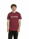 Meatfly Meatfly moška majica Joe Dark Wine | Rdeča