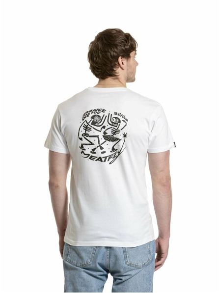 Meatfly Meatfly moška majica Keke Dance White