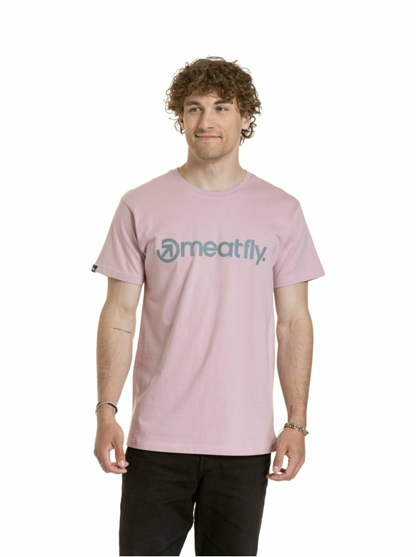 Meatfly Meatfly moška majica MF Logo Mulberry
