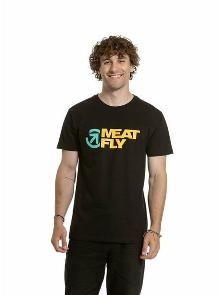 Meatfly Meatfly moška majica Revital Yellow Black