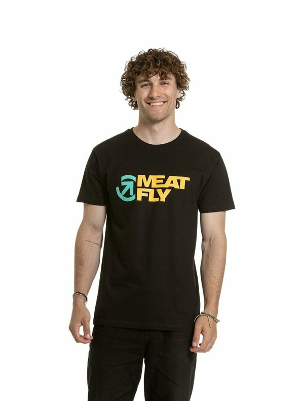 Meatfly Meatfly moška majica Revital Yellow Black