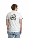 Meatfly Meatfly moška majica Keke Moto White