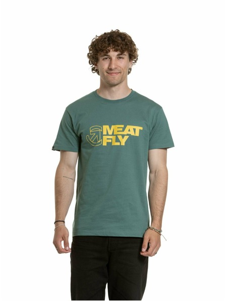 Meatfly Meatfly moška majica Revital Teal Green
