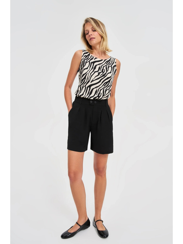 Moodo Ženske kratke hlače Moodo - črne