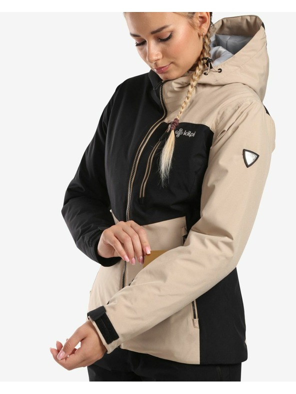 Kilpi Kilpi FLIP-W Ženska smučarska jakna Beige