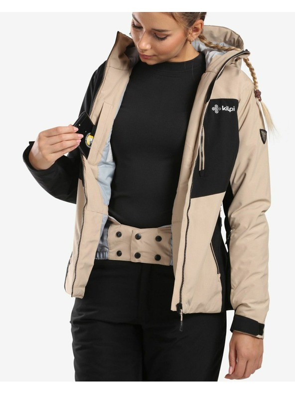 Kilpi Kilpi FLIP-W Ženska smučarska jakna Beige