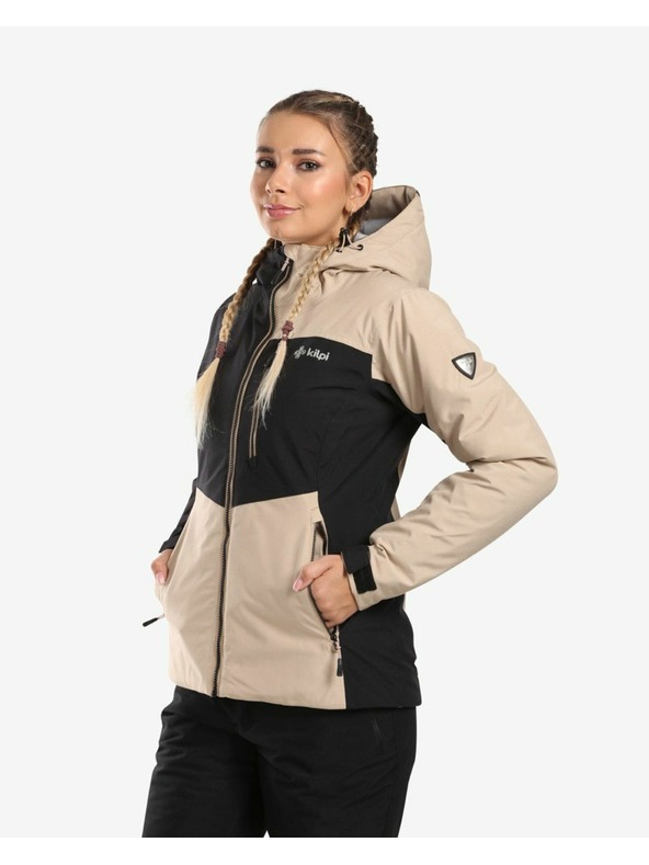 Kilpi Kilpi FLIP-W Ženska smučarska jakna Beige