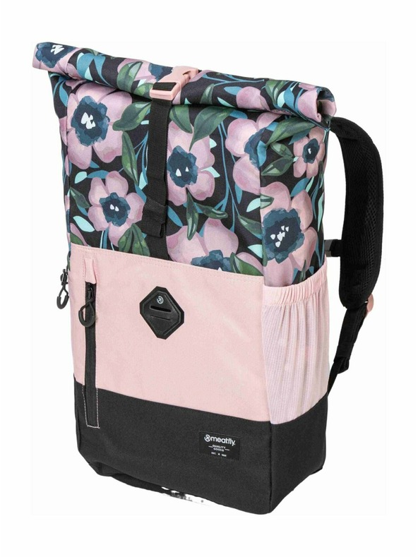 Meatfly Nahrbtnik Meatfly Holler Pink Flowers 28 L | Rožnata | Prostornina 28 L
