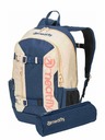 Meatfly Nahrbtnik Meatfly Basejumper Beige / Sea 22 L + PERESNICA | Peščena | Prostornina 22 L