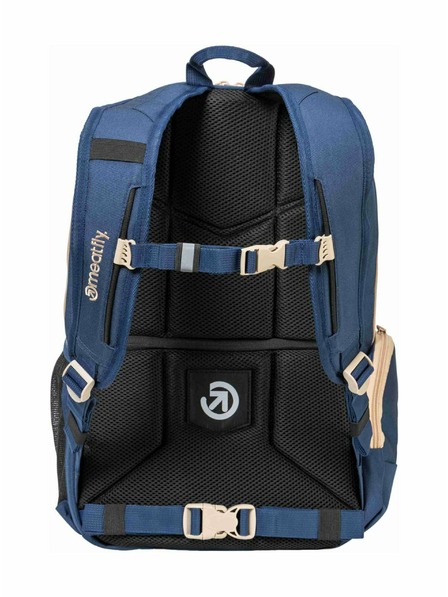 Meatfly Nahrbtnik Meatfly Basejumper Beige / Sea 22 L + PERESNICA | Peščena | Prostornina 22 L