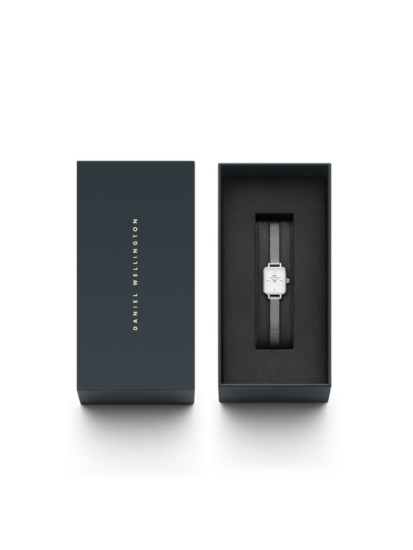 Daniel Wellington Ženske ure Daniel Wellington Quadro Mini Sterling DW00100726