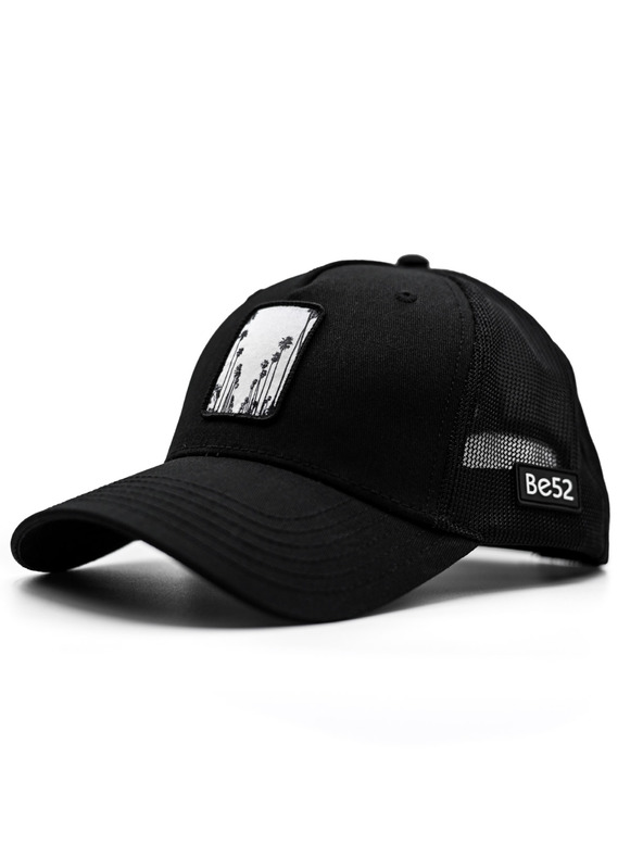 Be52 Be52 Palifornia premium kšiltovka črna