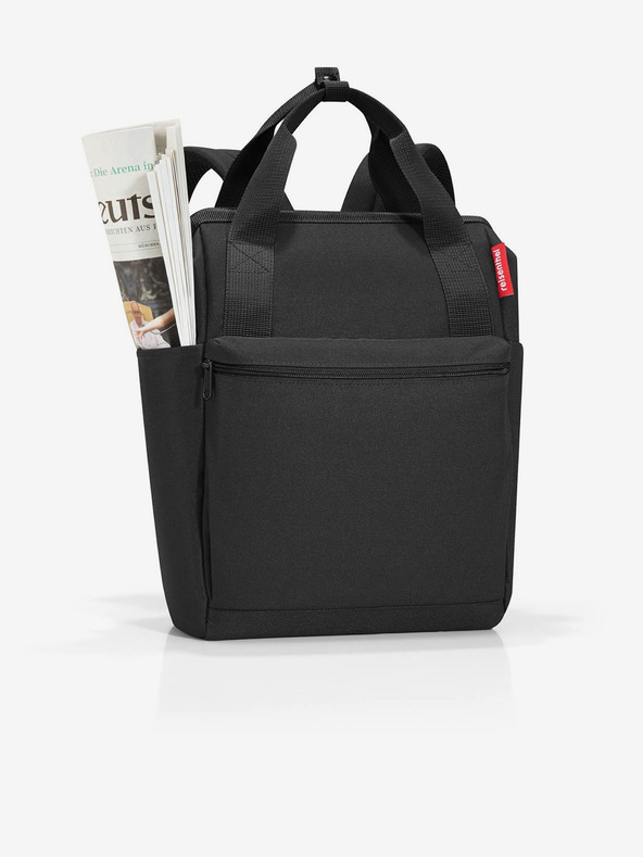 Reisenthel Črn nahrbtnik in torba 2v1 Reisenthel Allrounder R Black