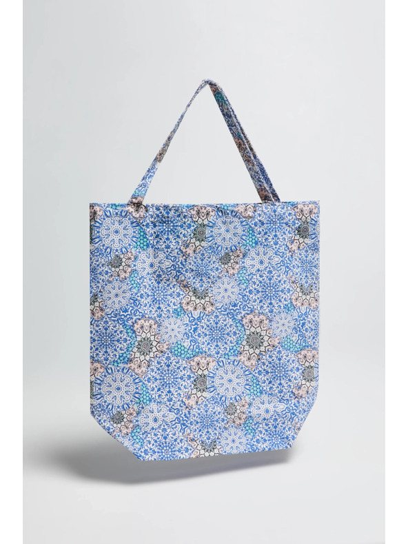 Moodo Svetlo modra bombažna torba