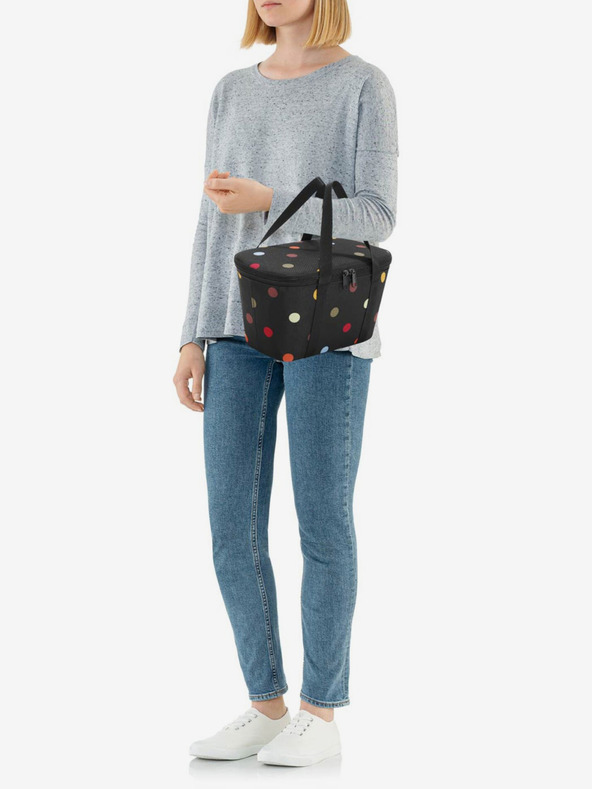 Reisenthel Črna hladilna pike nakupovalna torba Reisenthel Coolerbag XS