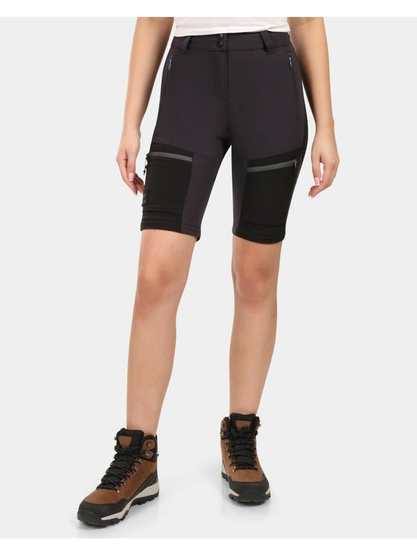 Kilpi Ženske outdoor hlače KILPI HOSIO-W Črna