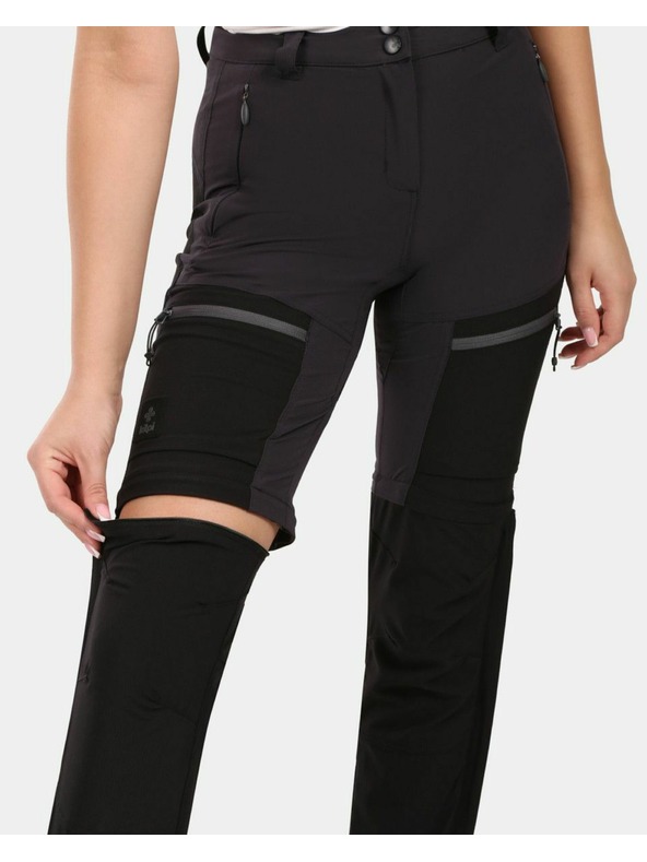 Kilpi Ženske outdoor hlače KILPI HOSIO-W Črna