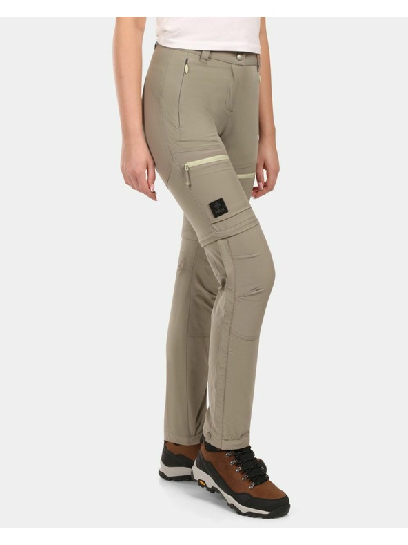 Kilpi Ženske outdoor hlače Kilpi HOSIO-W Khaki