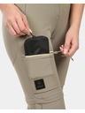 Kilpi Ženske outdoor snemljive hlače Kilpi HOSIO-W Khaki