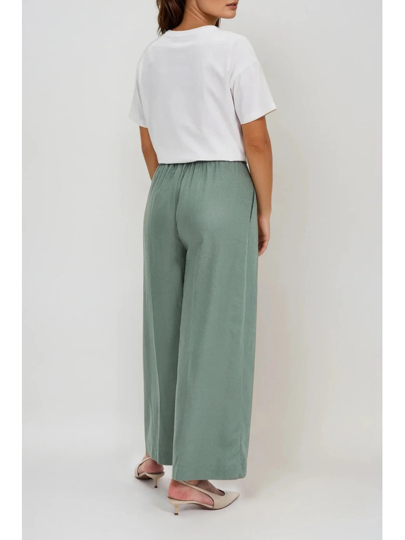 Moodo Ženske hlače Moodo - zelene