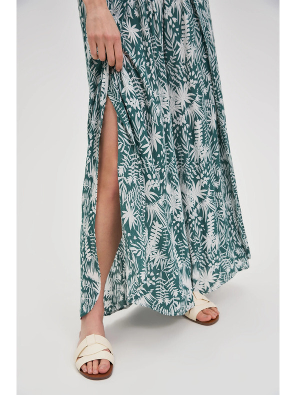 Moodo Ženske ohlapne hlače z razporki