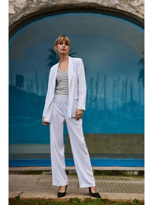 Moodo Ženske hlače Moodo - bele