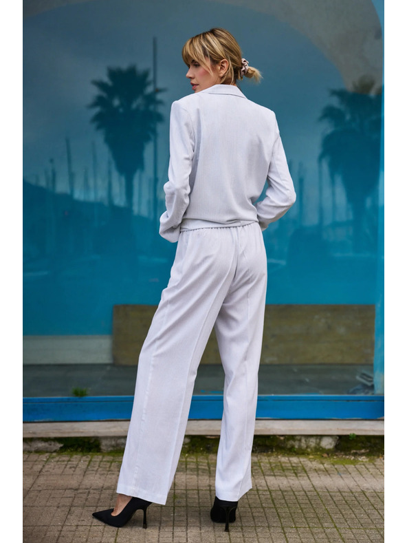 Moodo Ženske hlače Moodo - bele