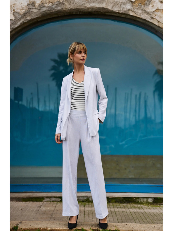 Moodo Ženske hlače Moodo - bele