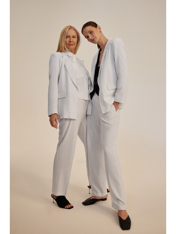 Moodo Ženske hlače Moodo - bele