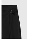 Moodo Črne skrajšane hlače Moodo