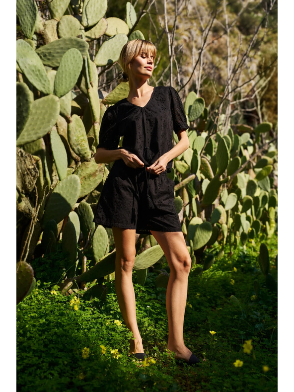 Moodo Ženske kratke hlače Moodo - črne