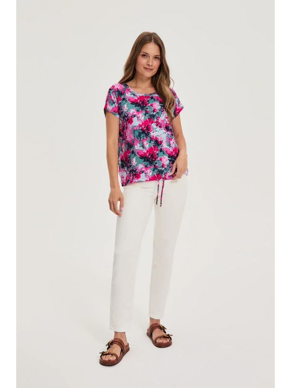 Moodo Ženski top Moodo z vezavo